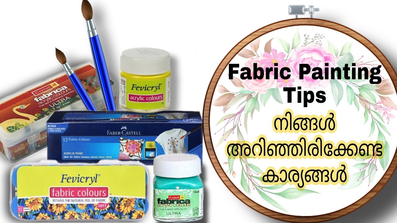 Fabric Painting Tips | All you need to know about fabric painting | Artistic Glimpse |