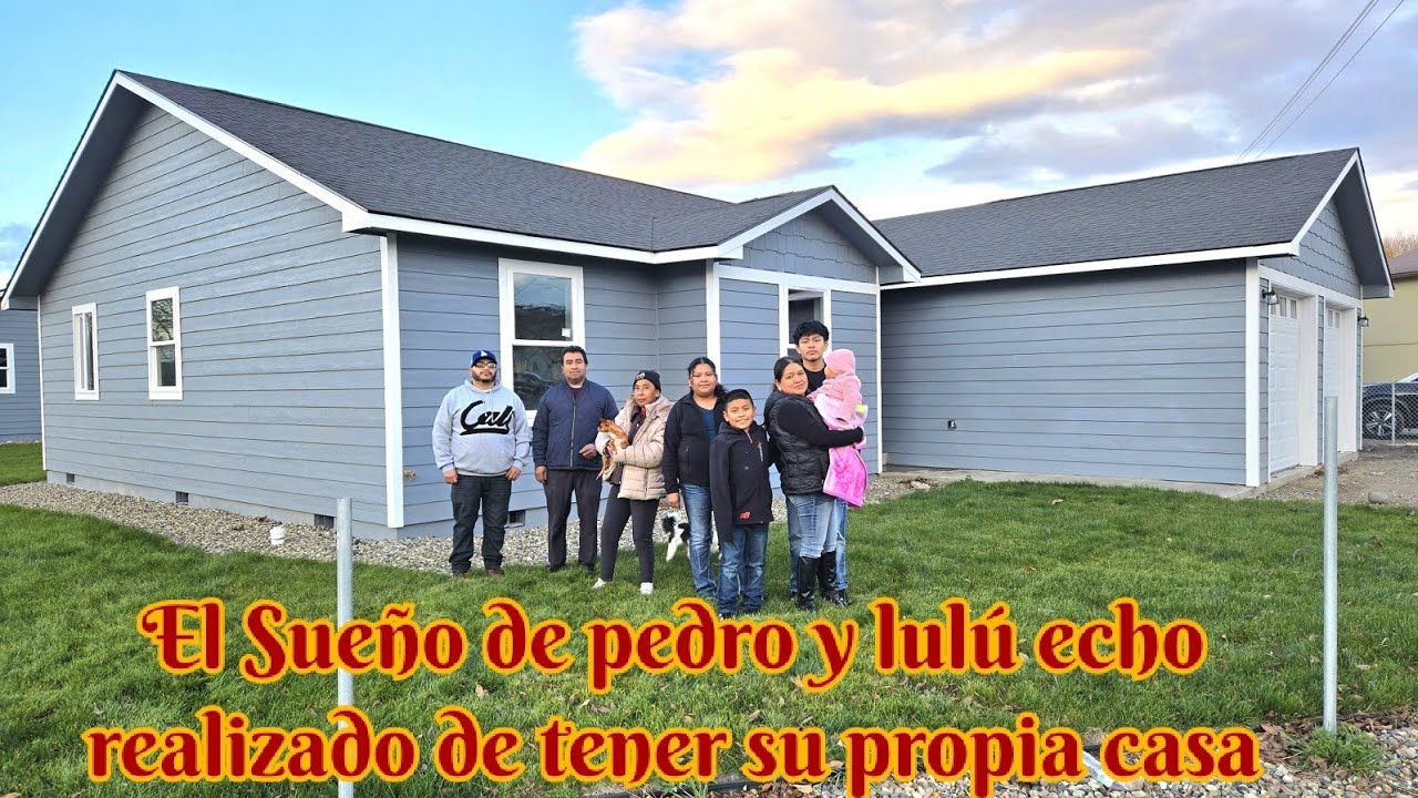 Compramos Esta casa Nueva bonita y barata aqui y me movi de Oxnard california a washinton