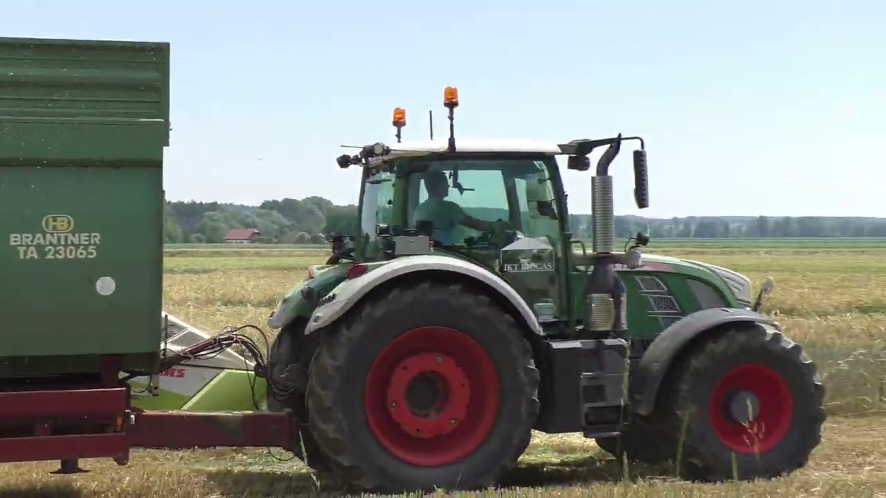 landwirtschaftlicher gro&szlig;einsatz beim lohnunternehmen hannes hauptmann ganzpflanzensilage   gps h&auml;ck