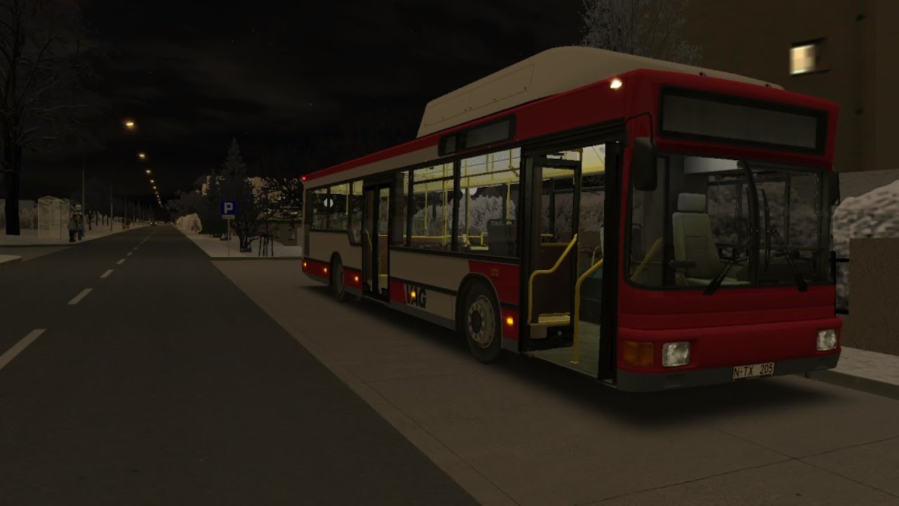 Omsi 2 Fikcyjny Szczecin. MAN NL232 CNG on line 82