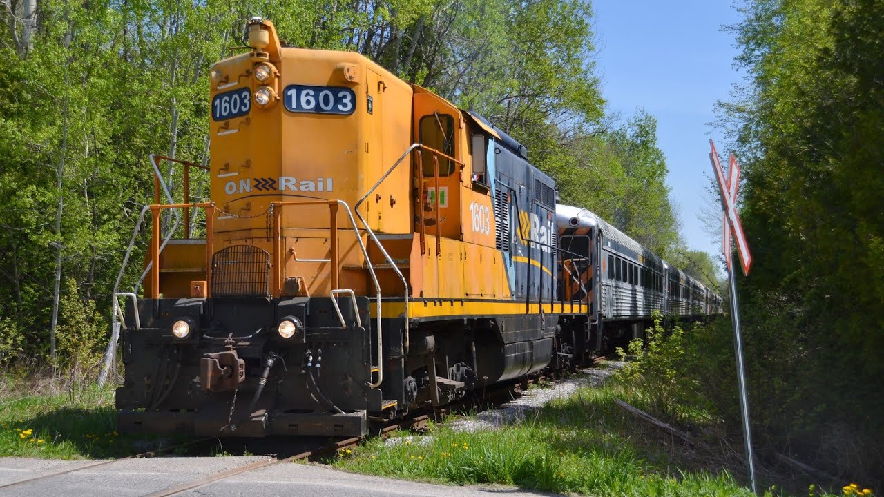 ONTARIO NORTHLAND GP-9 on the YDHR (May/13/2023)
