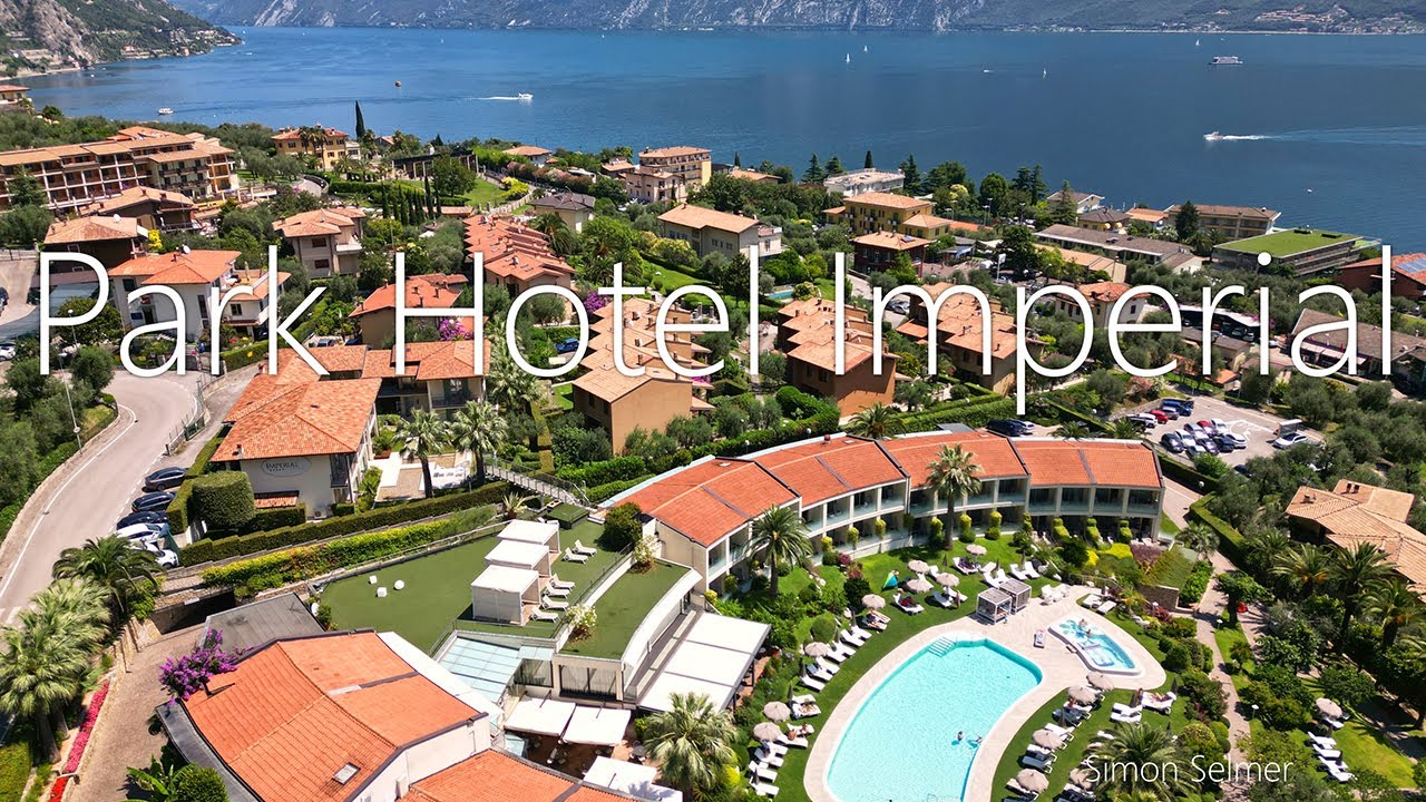 5* Park Hotel Imperial in Limone / Lake Garda / Italy - A Drones View!