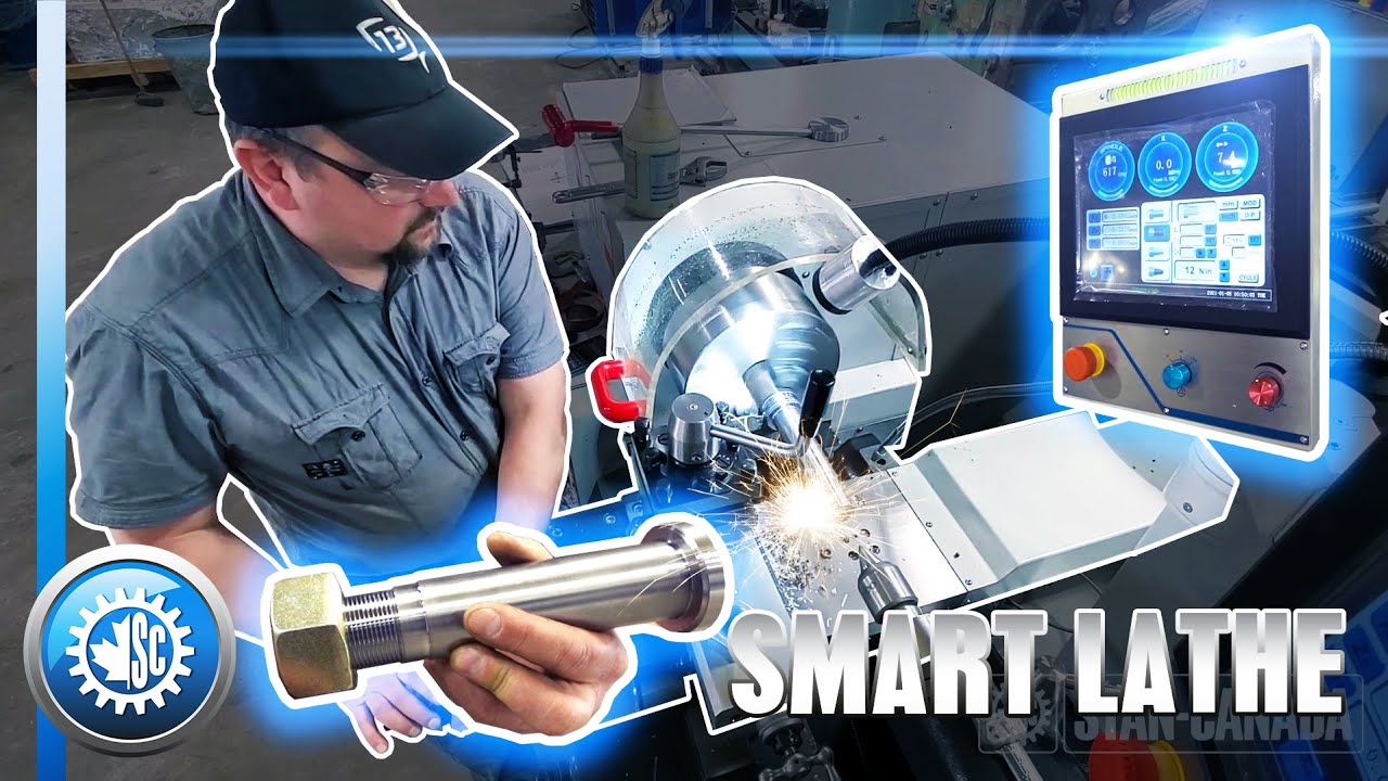 Stanko Smart Lathe Test | Quick Change Tool Post Pin Replacement