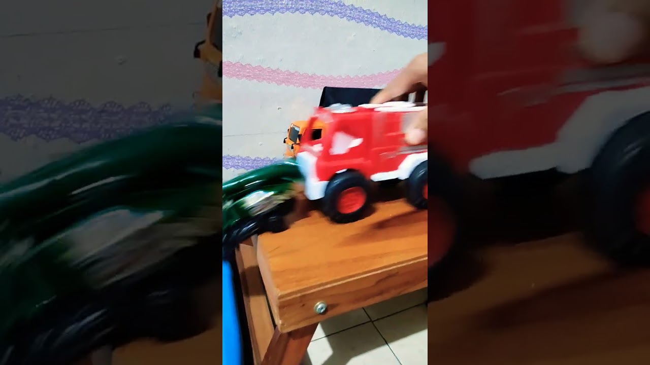 Rocket Trucks And Fire Truck #automobile #toys #trending #funny #shorts #shortvideo #car #comedy