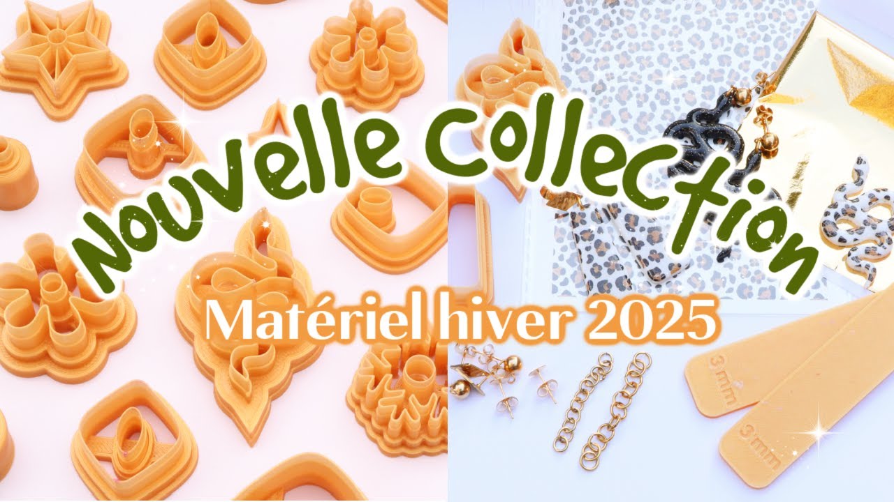 NOUVELLE COLLECTION - emportes pièces et moules uniques