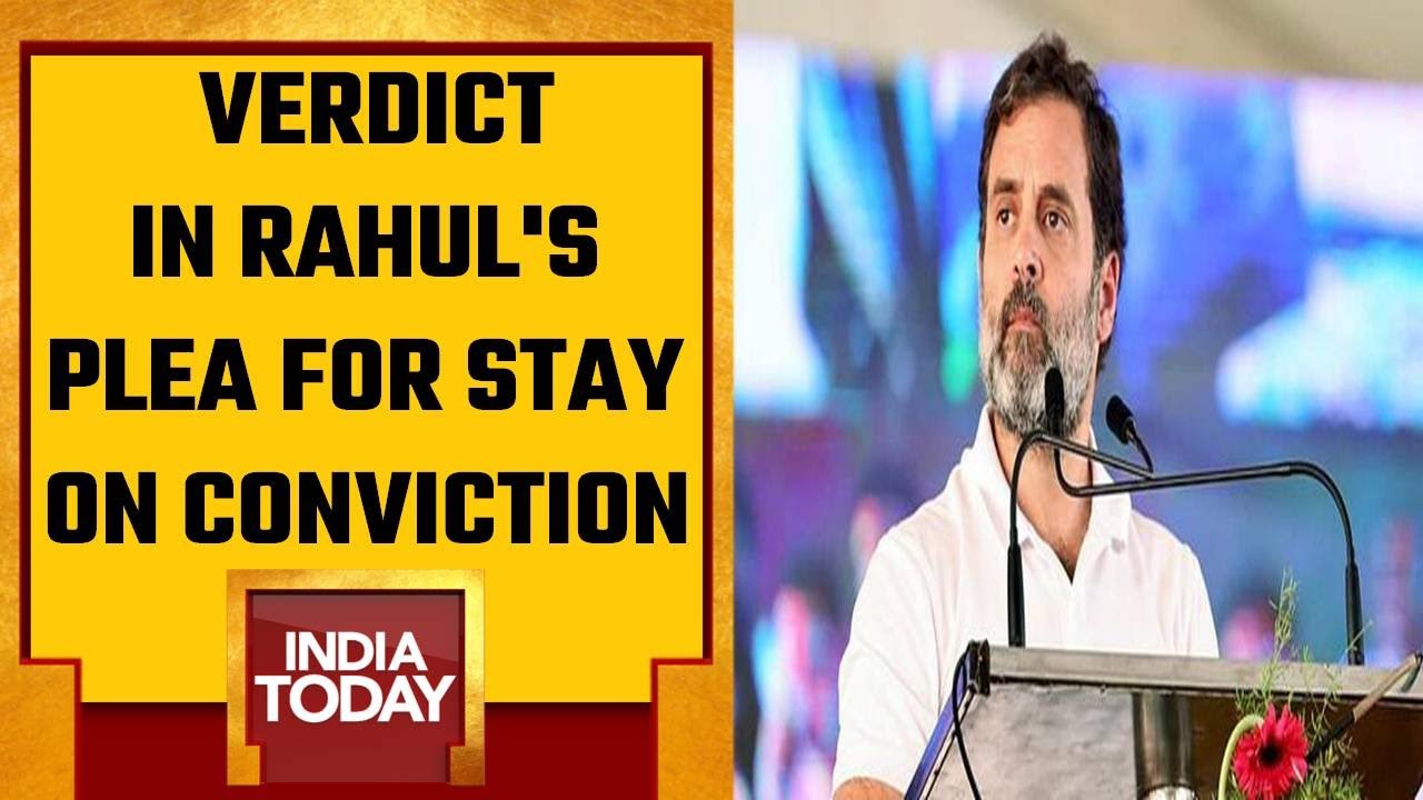 Surat Court Verdict In Rahul Gandhi Defamation Case For Stay On Conviction Today