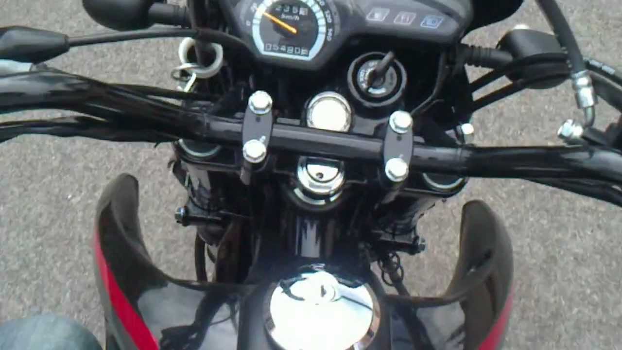 Suzuki DR125sm TOP speed 105 KM/H