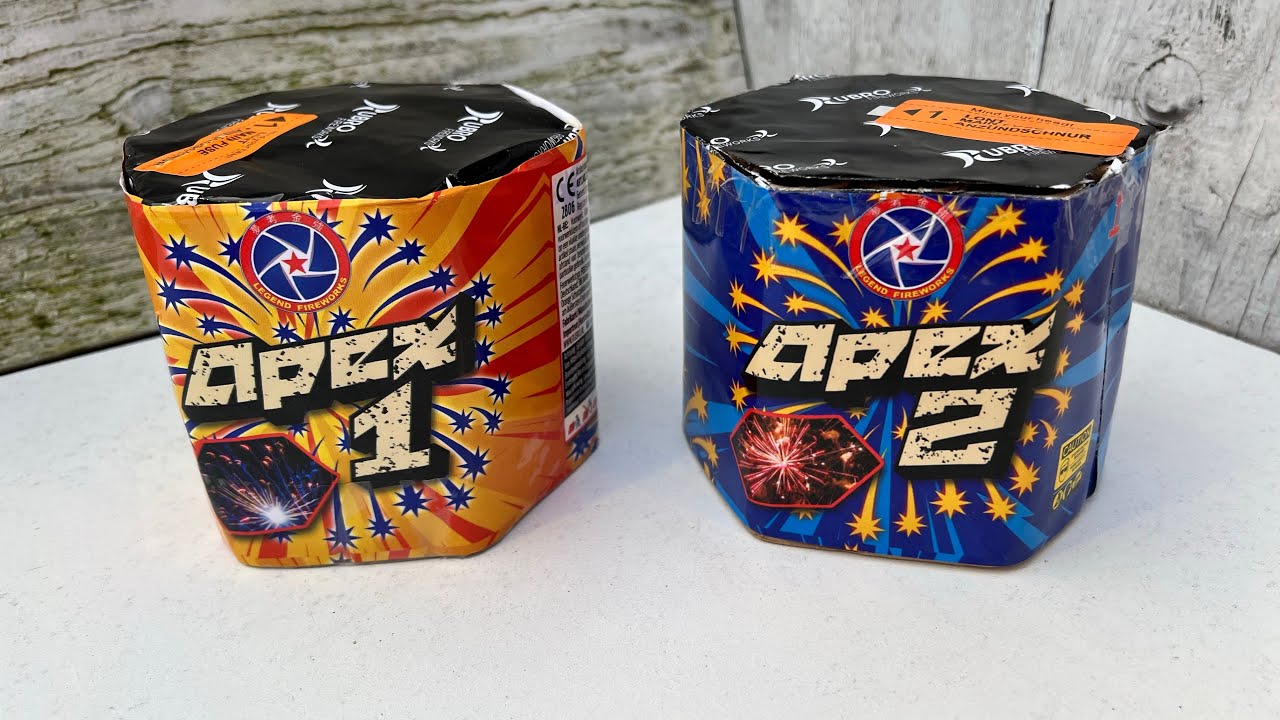 APEX 1 & 2 | 19 SHOTS ASSORTIMENT RUBRO VUURWERK 