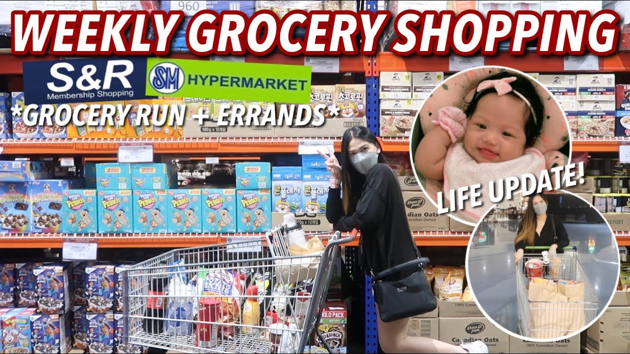 WEEKLY GROCERY TAYO! S&R + SM HYPERMARKET GROCERY SHOPPING | VLOG166 Candy Inoue ♥️