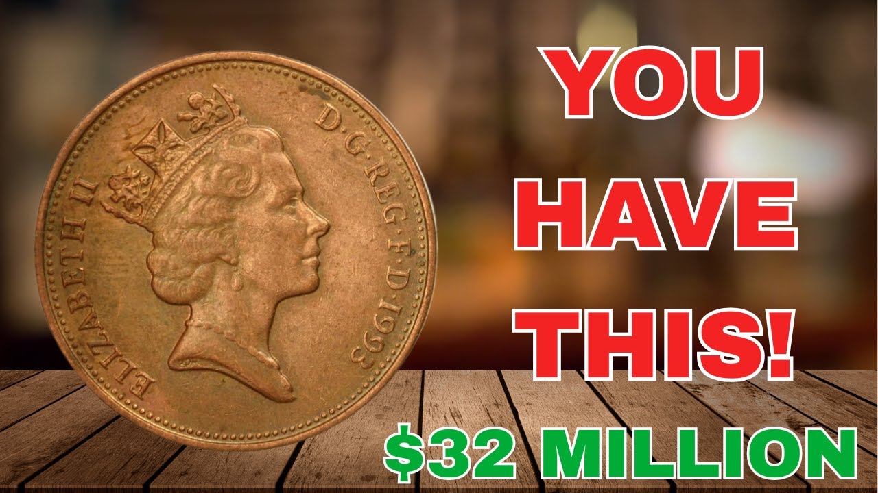 UK 1993 Two Pence Coin Worth $32 Million? Ultra Rare Elizabeth II Coin!