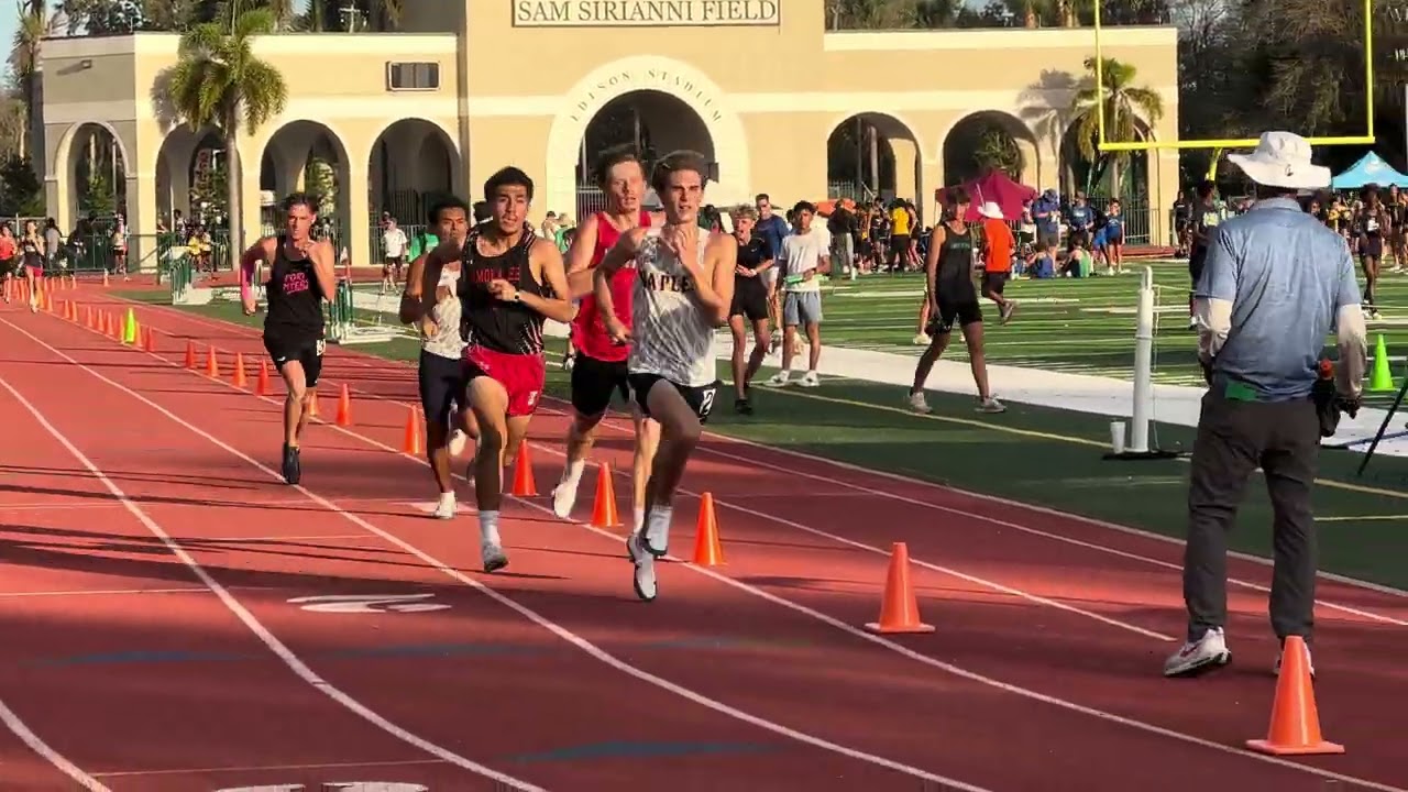 66th Annual Edison Relays boys varsity mile ￼