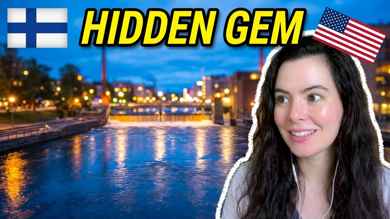American Girl Reacts to 5 REASONS TO VISIT TAMPERE in FINLAND