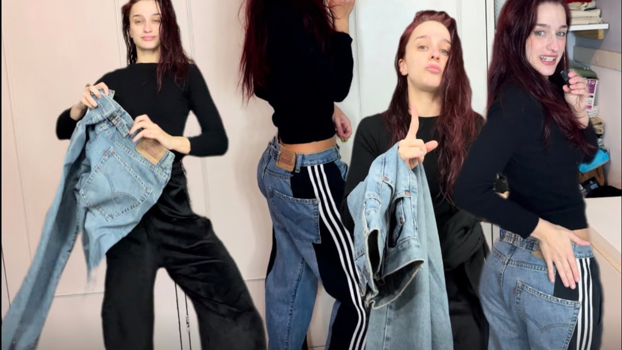 JEAN JOGGING 🪡😱❤️