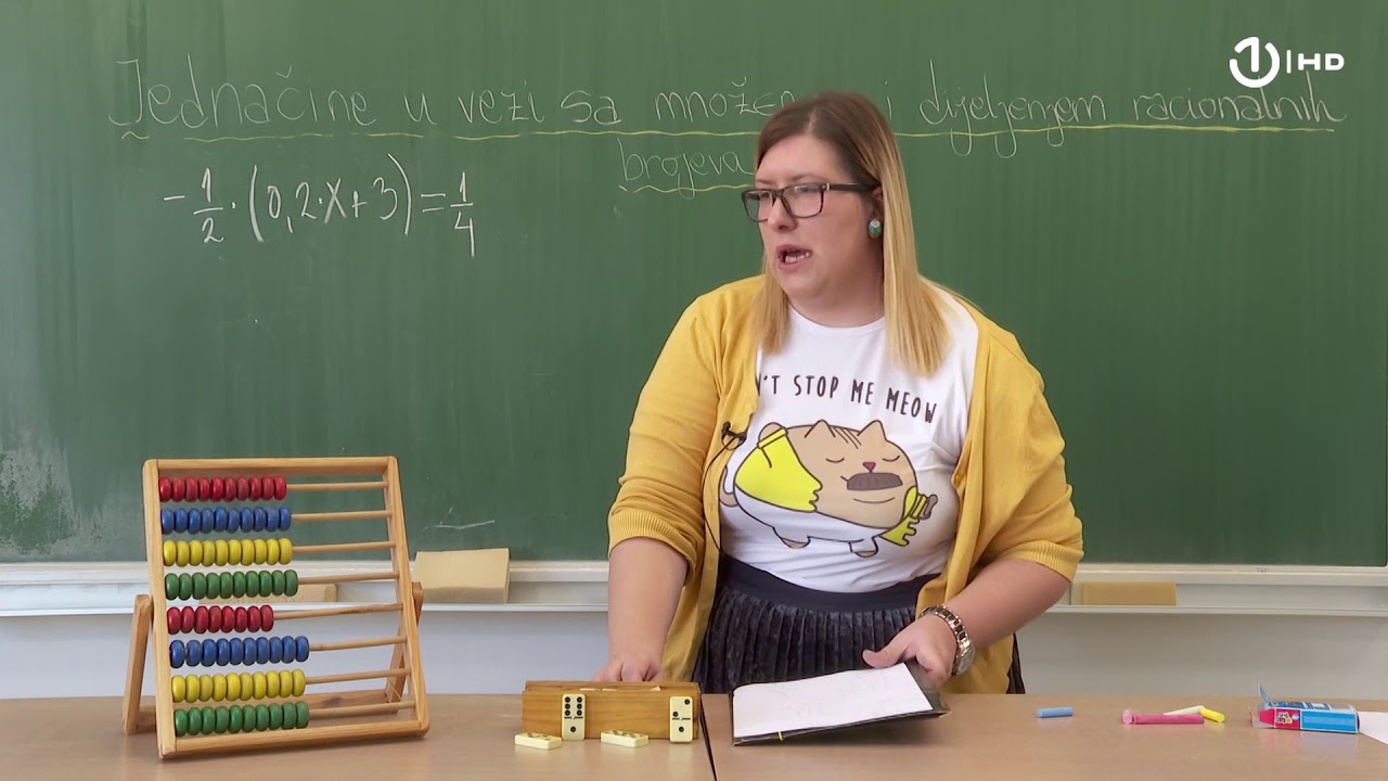 Domaća zadaća za 7. razred: Matematika - Jednačine u vezi sa množenjem i dijeljenjem racionalnih br.