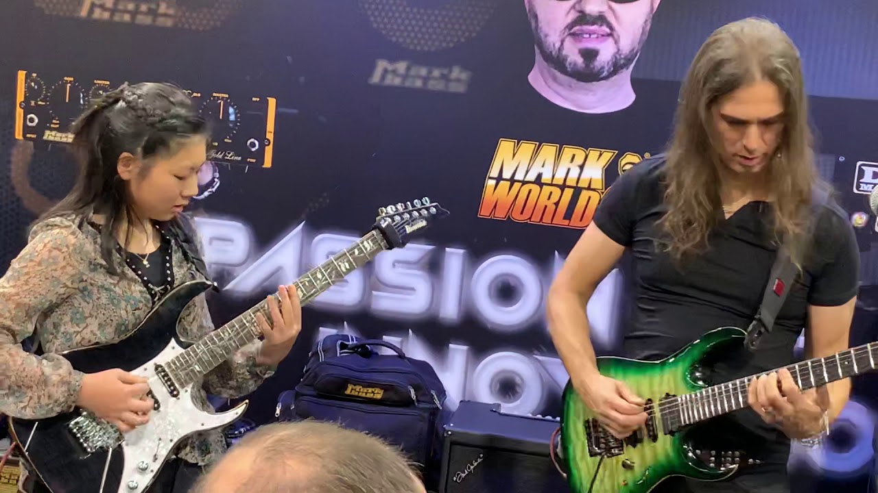 Kiko Loureiro and Li-sa X jamming, part 2: NAMM 2019
