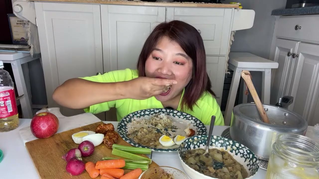Mukbang live weekend present 🎁