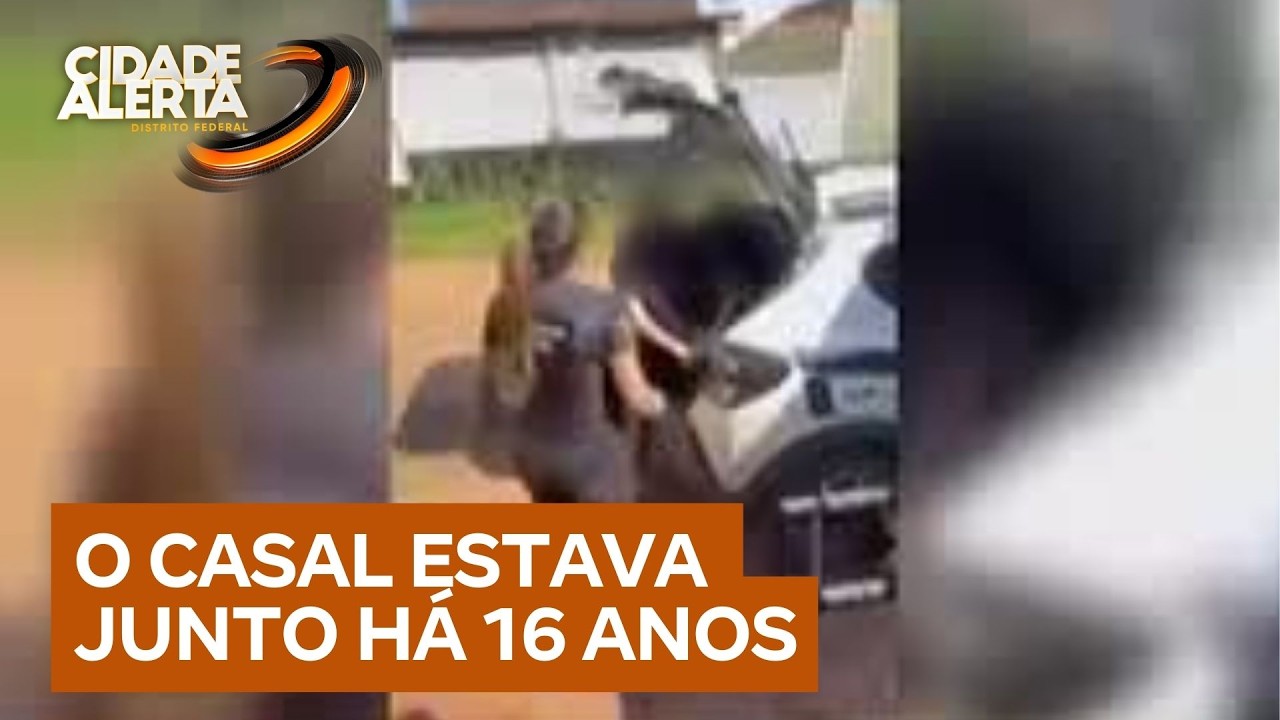 Homem é preso por tentar matar a mulher a facadas na frente das filhas em GO | Cidade Alerta DF