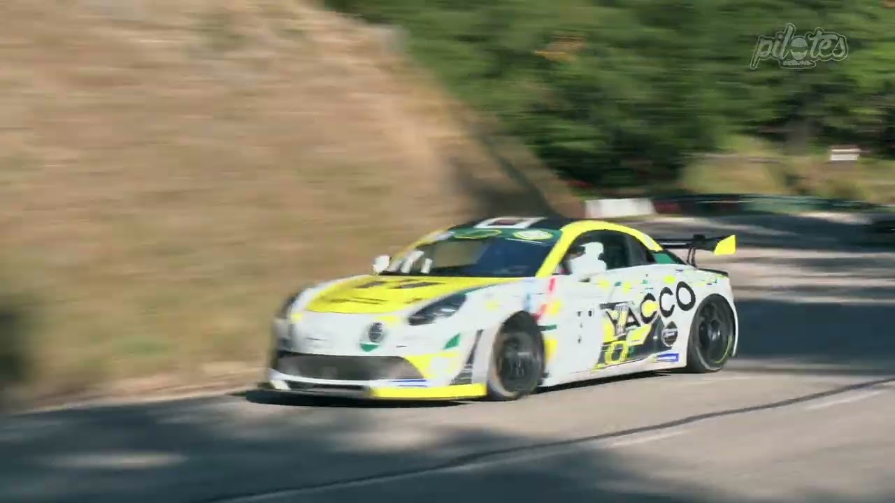 🎥 Yann DURIEUX - Alpine A110 GT4🏁 -  Course de côte de Chamrousse 2023 🇫🇷