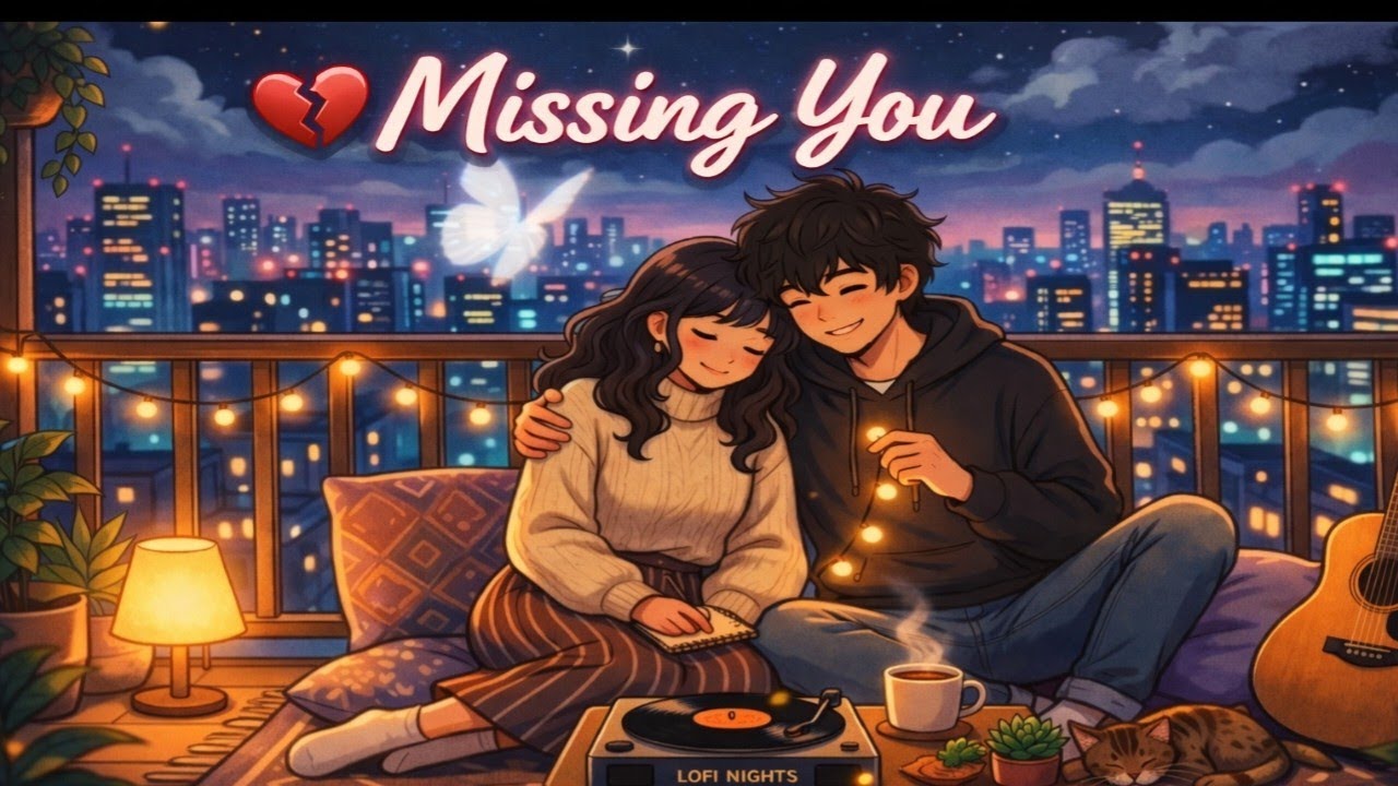 बारिश में तेरी यादें ☔ Hindi Romantic Lofi Song | Rain Lofi | Chill Love Song