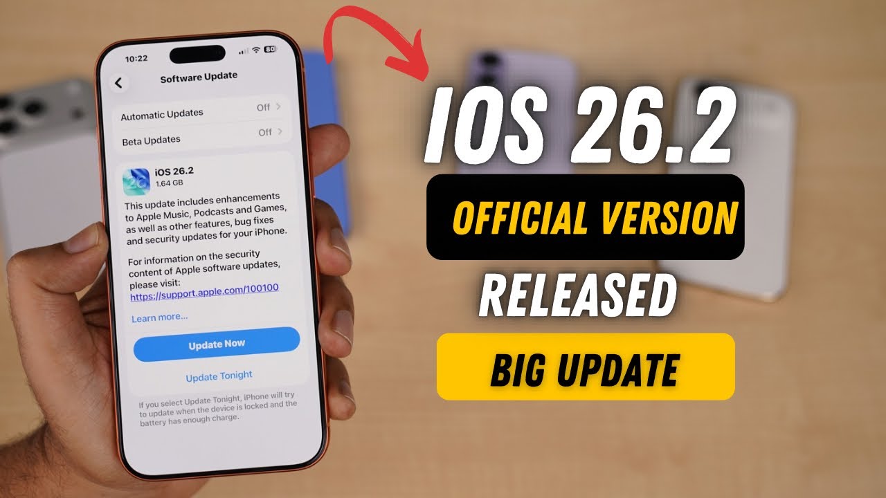 iOS 26.2 Released | Big Update | What's New?