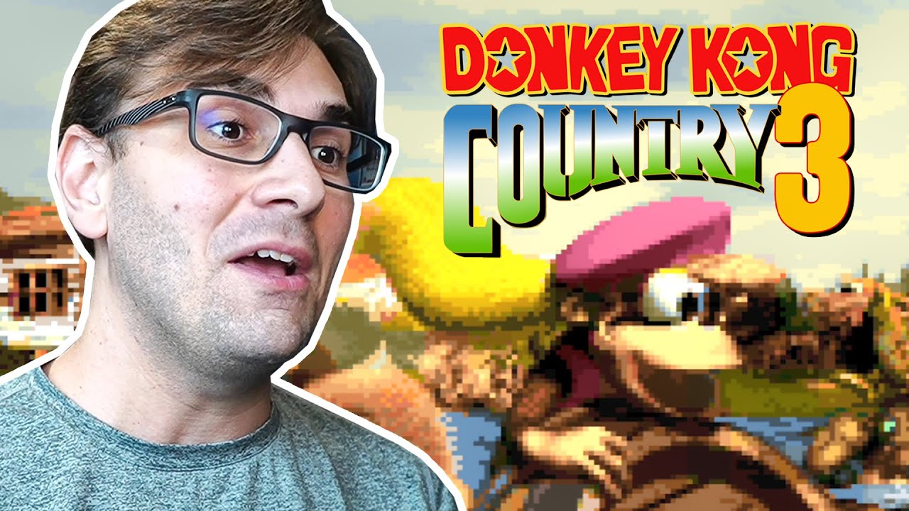 DONKEY KONG COUNTRY 3 - O Início de Gameplay!