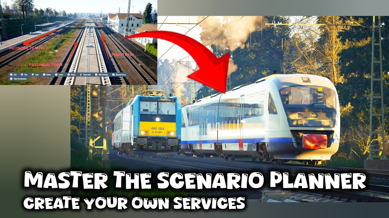 📑Scenario Planner Guide: How to Create Your Own Custom Routes! | TSW5 🔥🚆