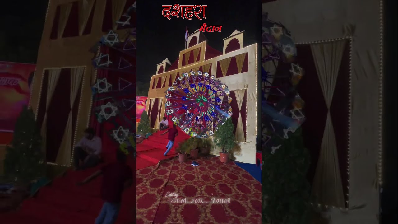 Celebrate the Spirit of Navratri at Dussehra Maidan, Indore! Jai Mata Di! #Navratri2024#GarbaNights