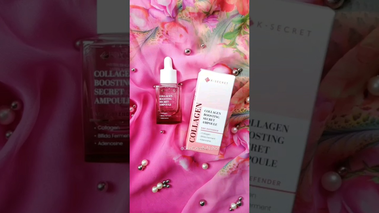 K-Secret Collagen Boosting Secret Ampoule | SkinCareByNishat | Wrinkle care | Age defender