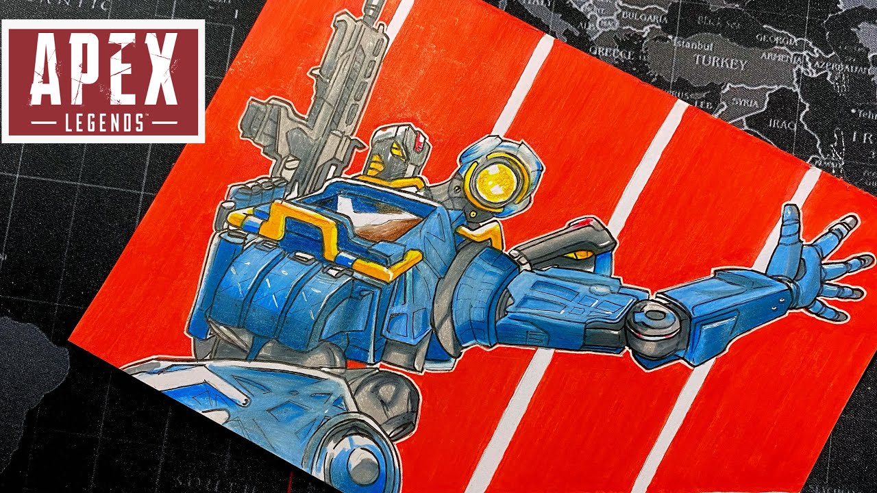 Drawing Pathfinder | APEX Legends Characters