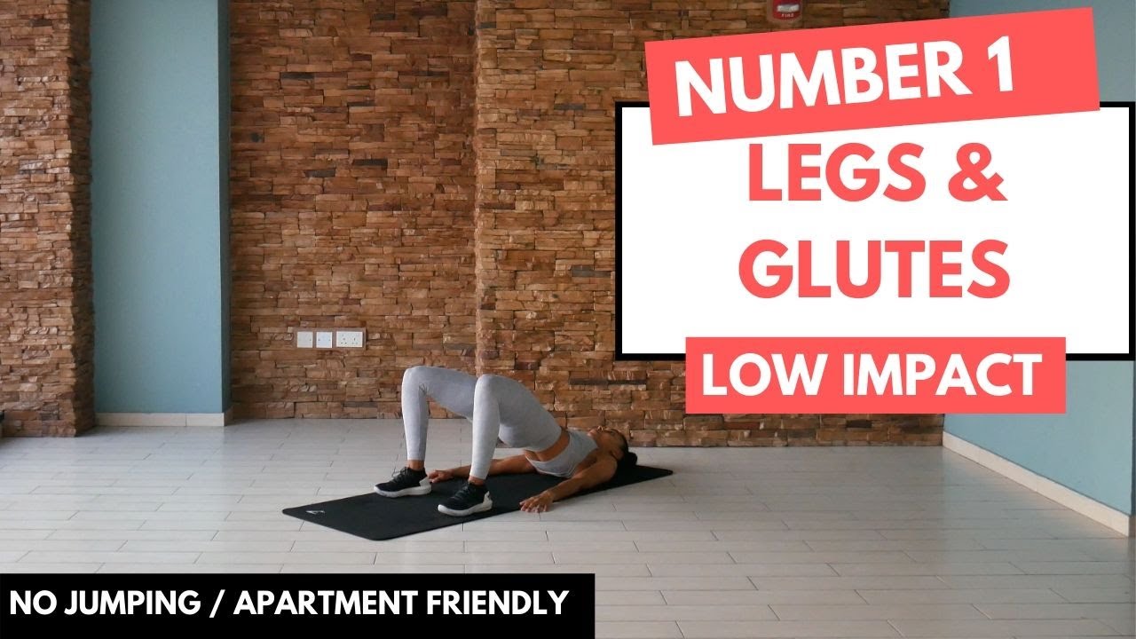 NO JUMPING - LOW IMPACT LEG WORKOUT | Legs & Glutes No.1