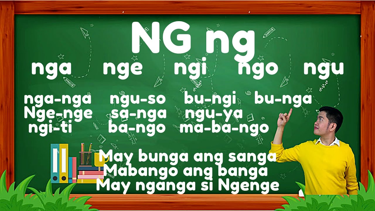 UNANG HAKBANG SA PAGBASA (Aralin 13 Pagbasa Gamit ang NGng)