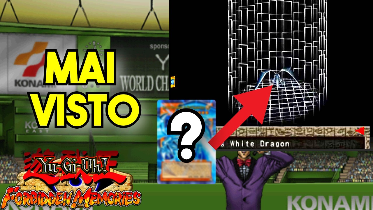 Il MISTERO della CARTOTECA di YUGIOH! (mai visto) | Yu-Gi-Oh! Forbidden Memories PS1