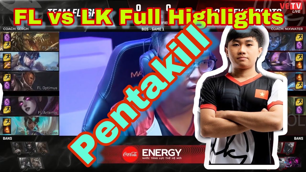 [VCS Hè 2019] FL vs LK Full Highlights - Pentakill và chiếc vé cuối cùng đến với CKTG 2019 || 15/09
