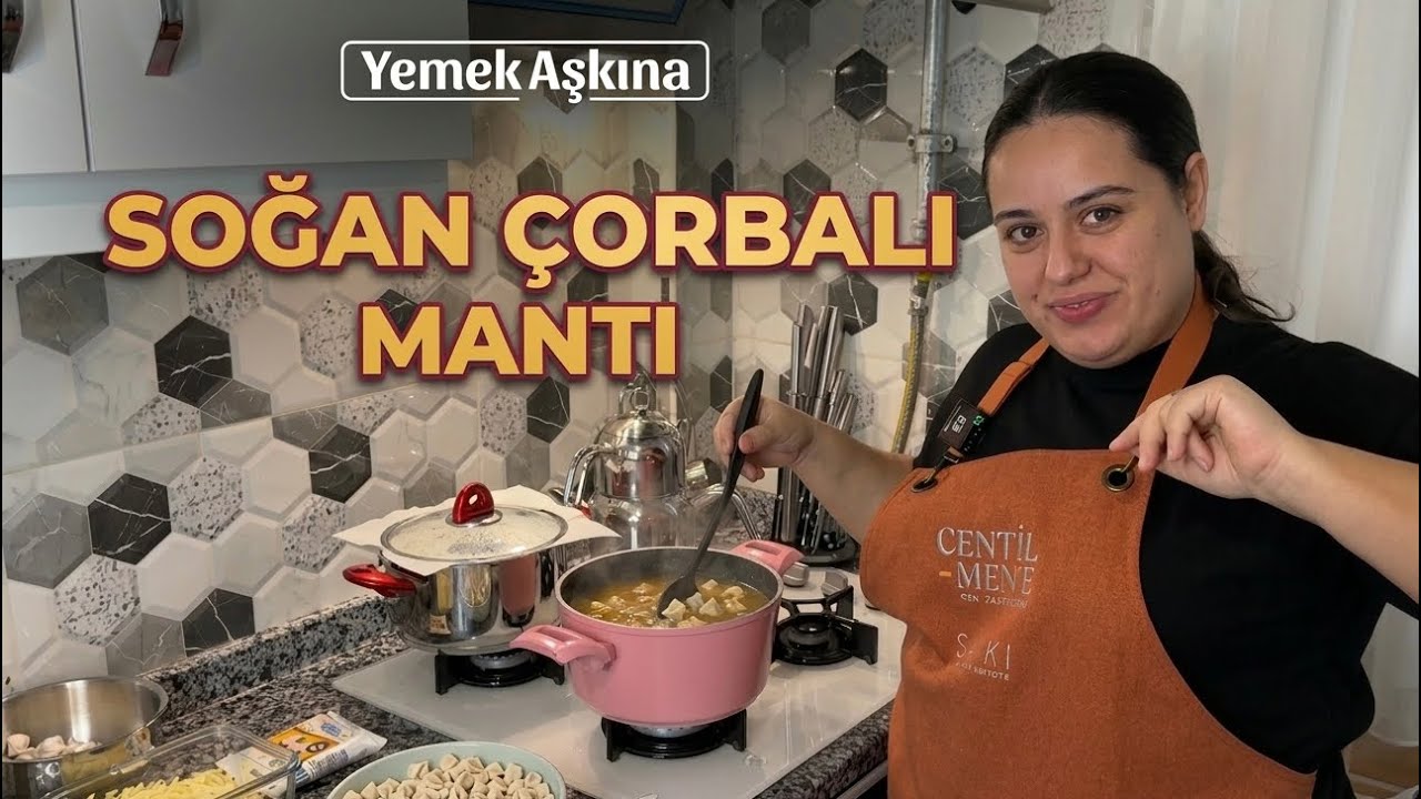Soğan Çorbalı Mantı | Viral Olacak Tarif | w Kocam