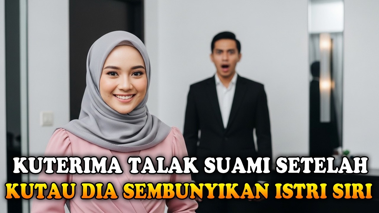 KUTERIMA TALAK SUAMI SETELAH KUTAHU DIA SEMBUNYIKAN ISTRI SIRI