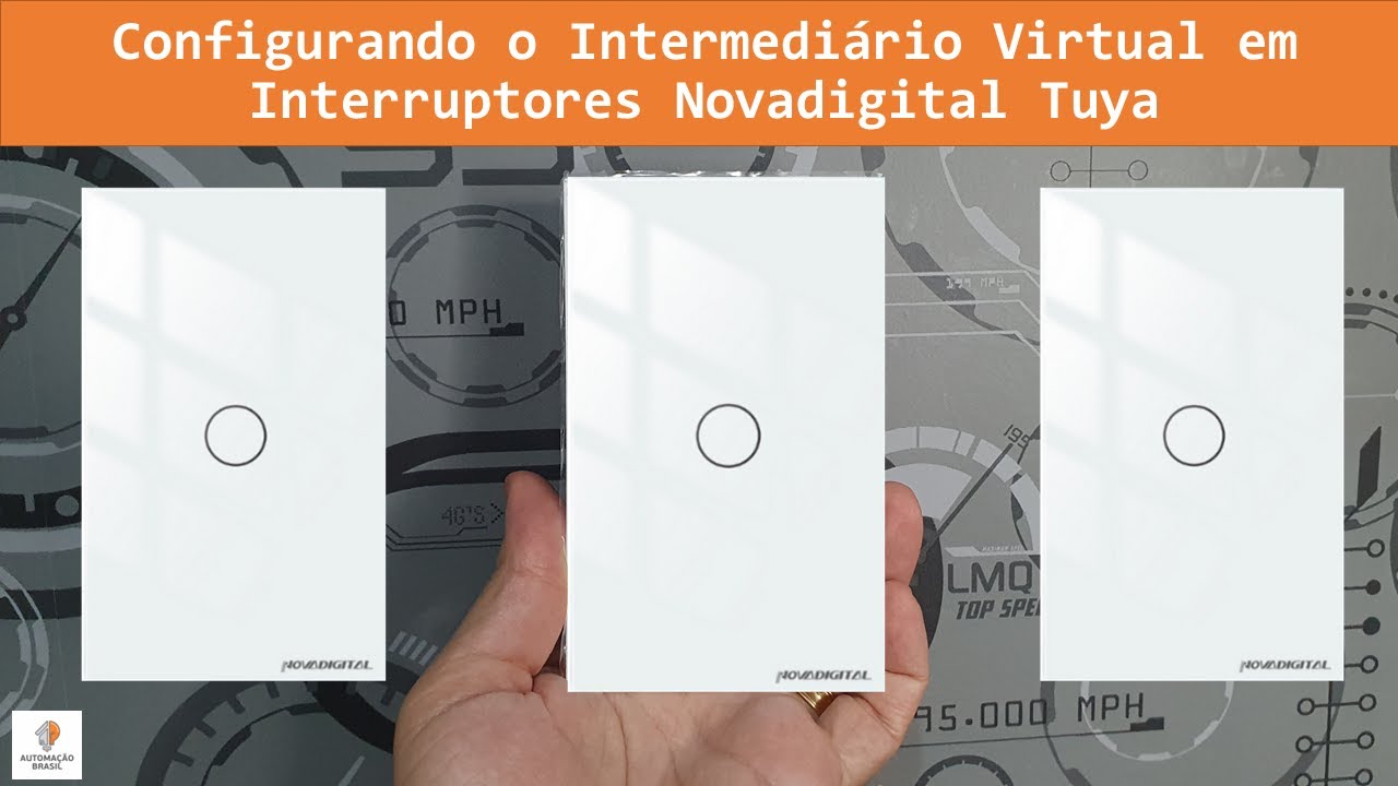 Como Configurar Intermediário em Interruptores Novadigital Tuya