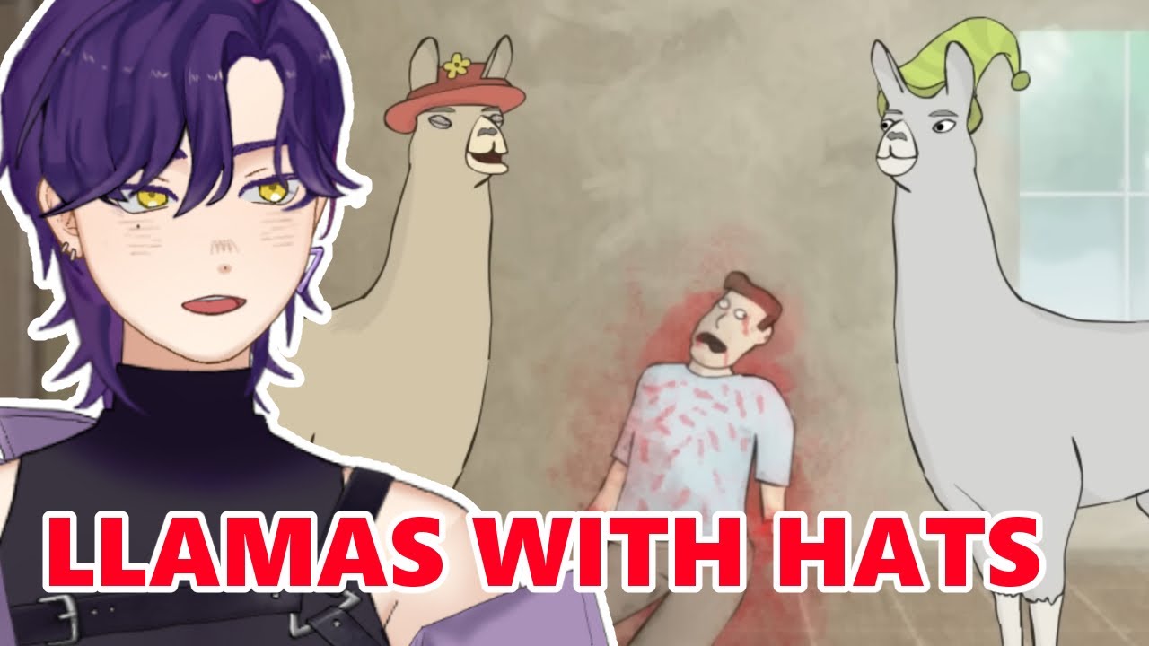 OLD YOUTUBE HUMOUR WAS DARK.. | VTuber reacts to Llamas with Hats