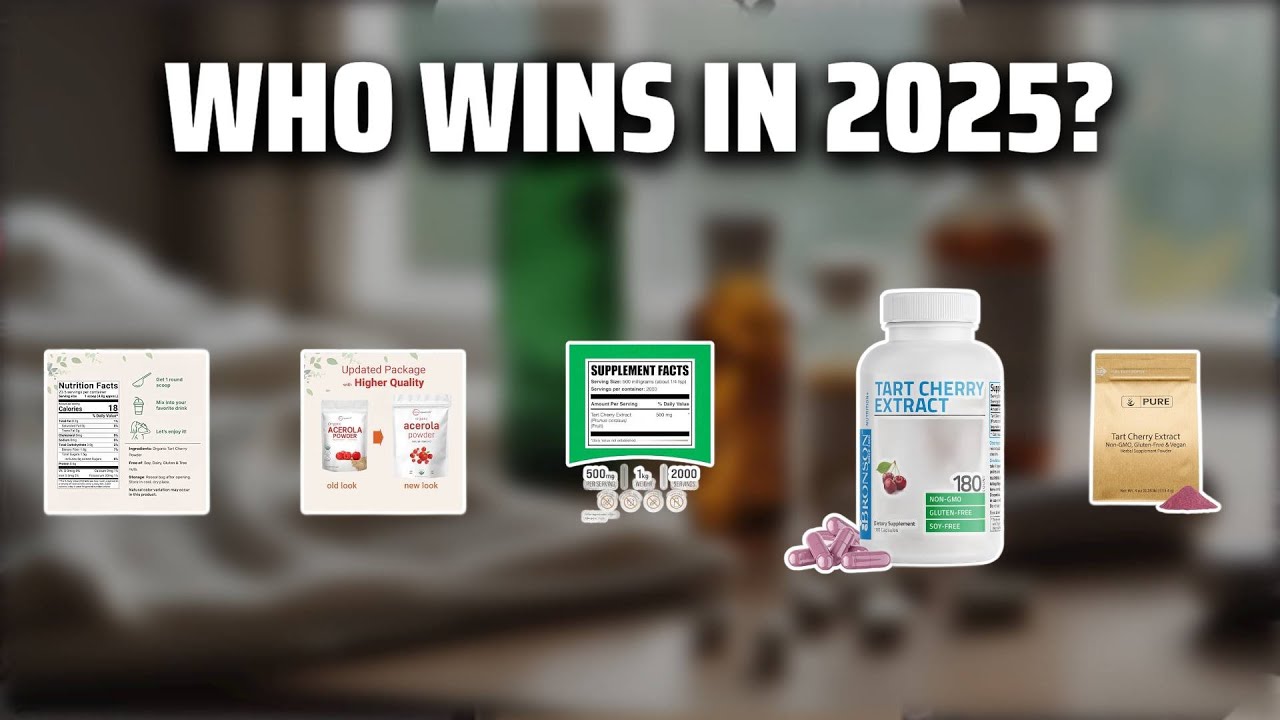 The Top 5 Best Cherry Extract in 2025 - Must Watch Before Buying!