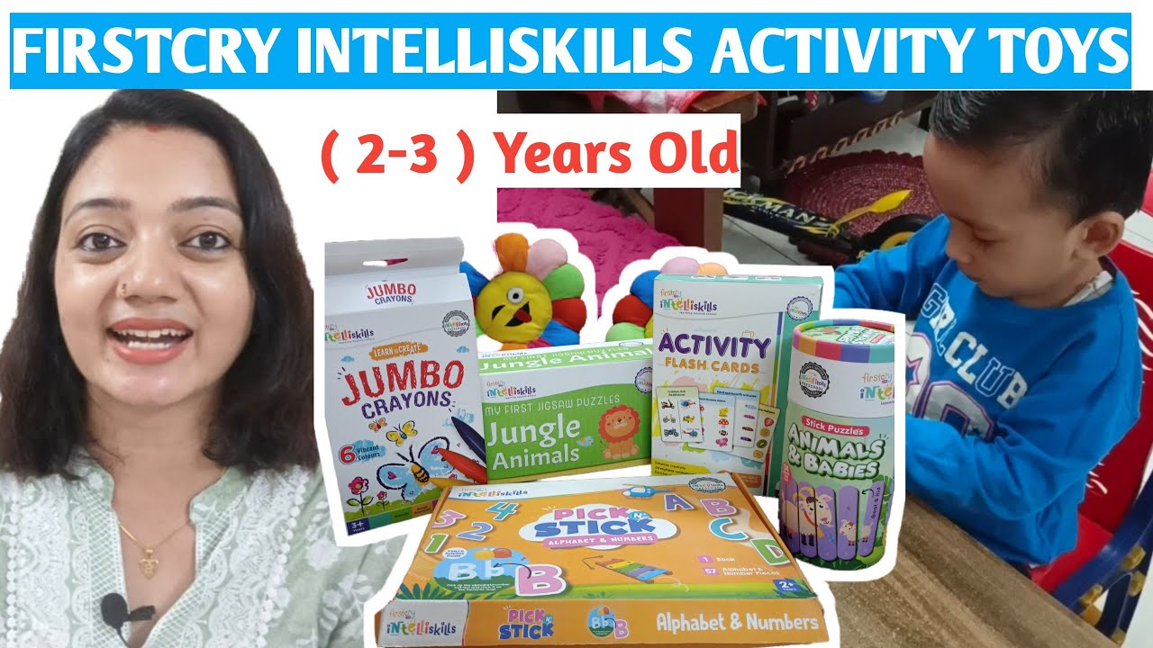 My Top Firstcry Finds | Best Educational Toys for 2-3 Years Old | FIRSTCRY INTELLISKILLS