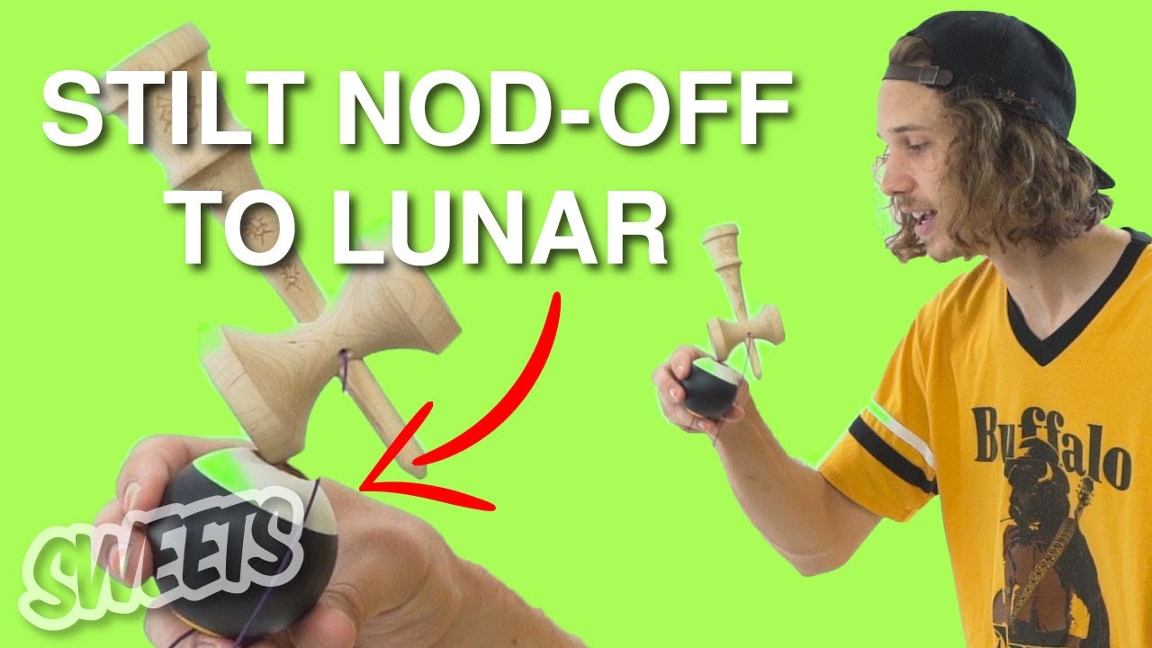 How to STILT NOD-OFF TO LUNAR - Kendama Trick Tutorial - Sweets Kendamas