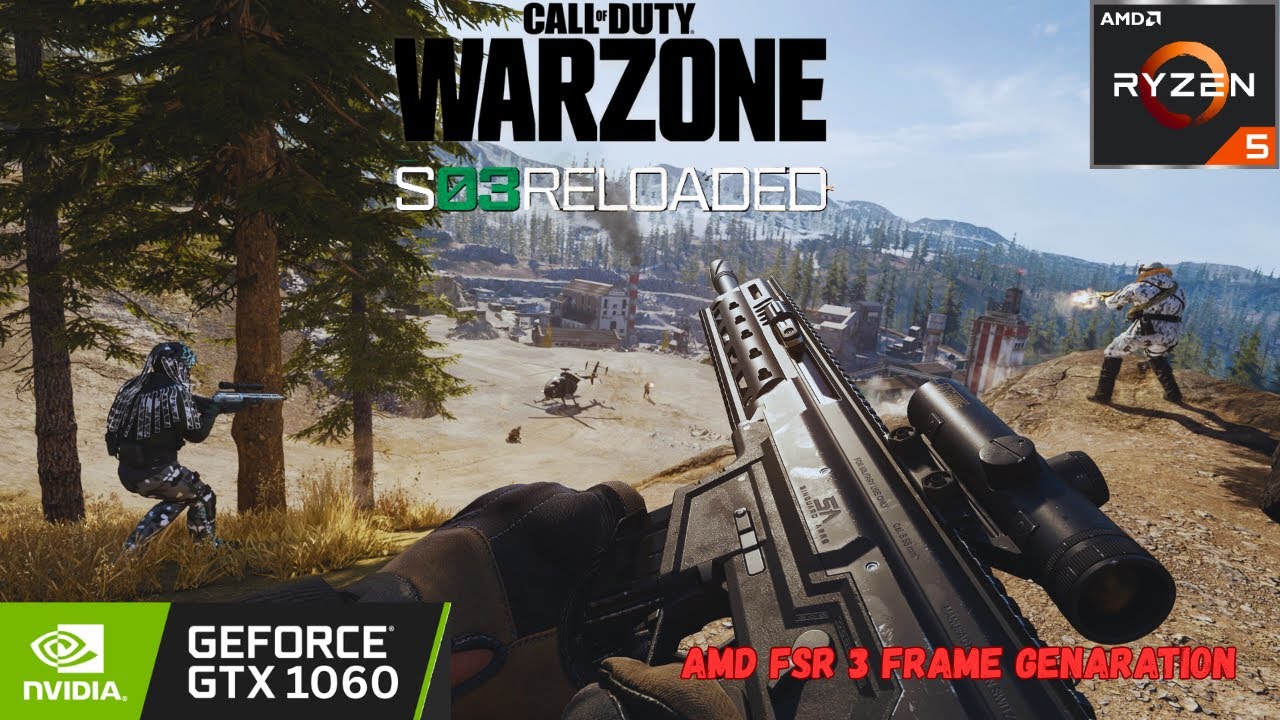 Call of Duty® Black Ops 6 | Warzone 2 | GTX 1060 6GB  | Ryzen 5 3500x |  1080p  settings | FSR 3