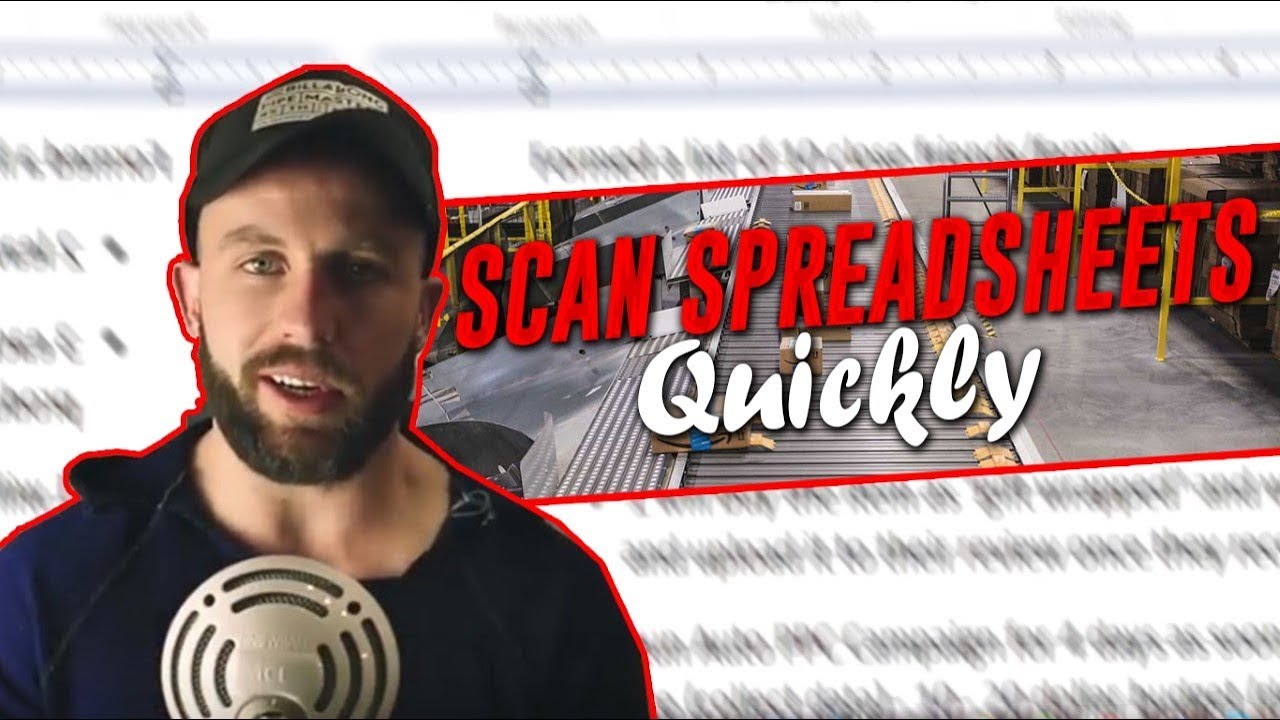 SCANNING WHOLESALE SUPPLIERS SPREADSHEETS FOR AMAZON FBA - SCAN UNLIMITED