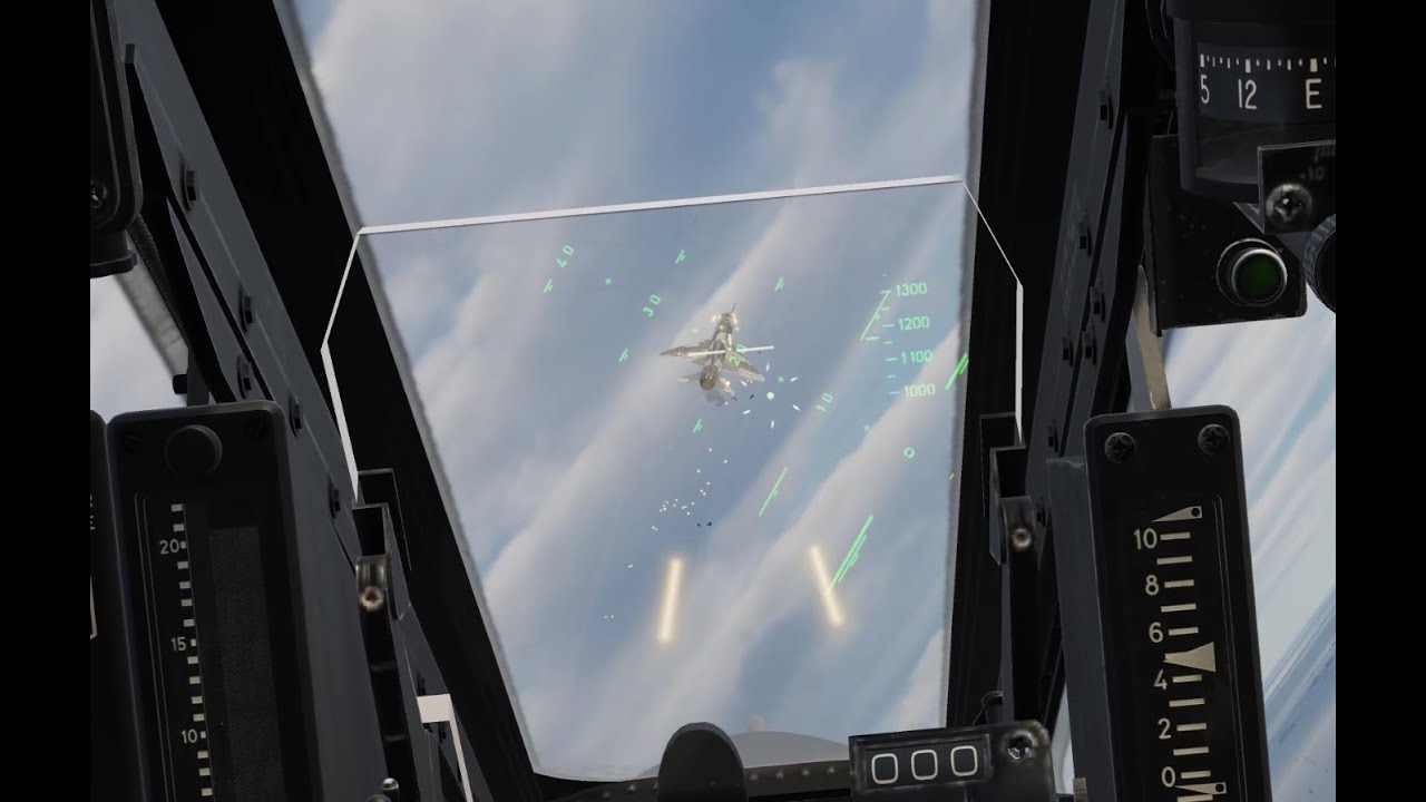 Attaque de piste en Mirage f1