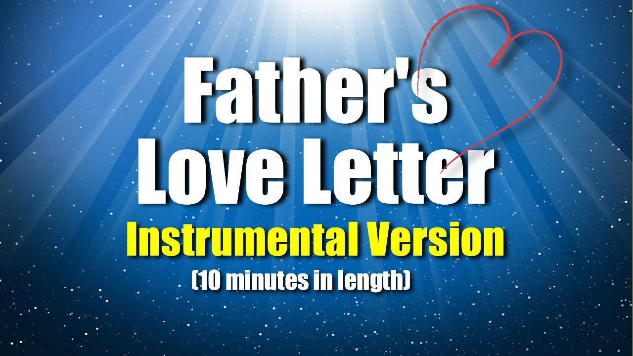 Father's Love Letter Instrumental