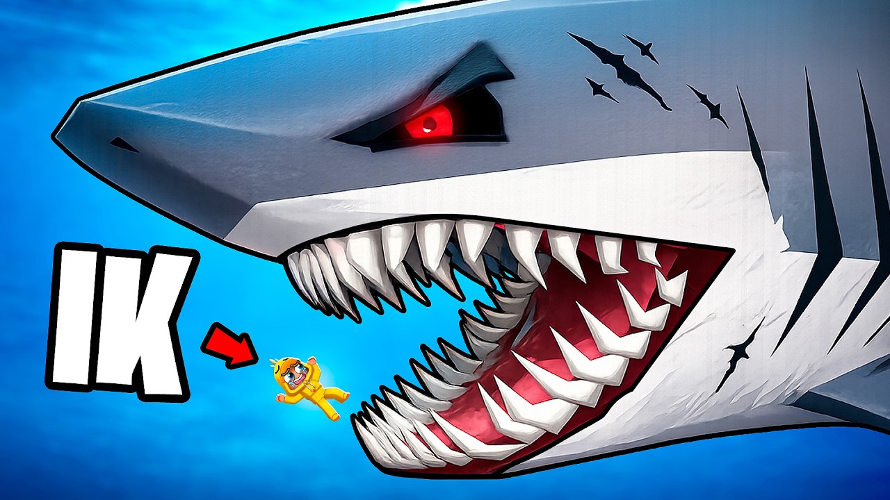 Ik Vang Het Grootste ZEEMONSTER In Roblox!