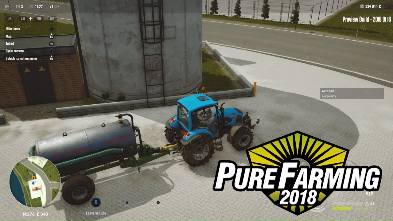 PURE FARMING 2018 — Орошение, удобрение