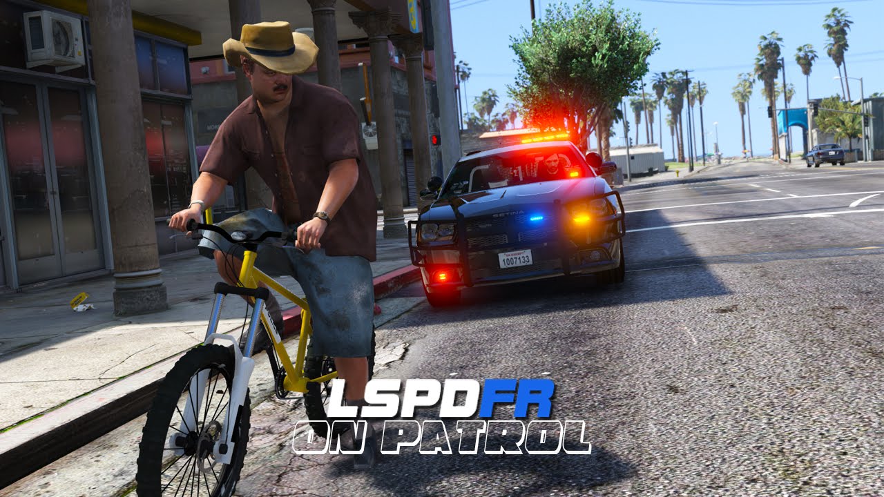 LSPDFR - Day 194 - Bicycle Traffic Stop