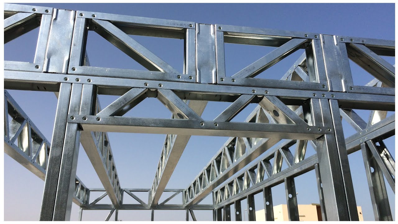 Light gauge steel frame building system