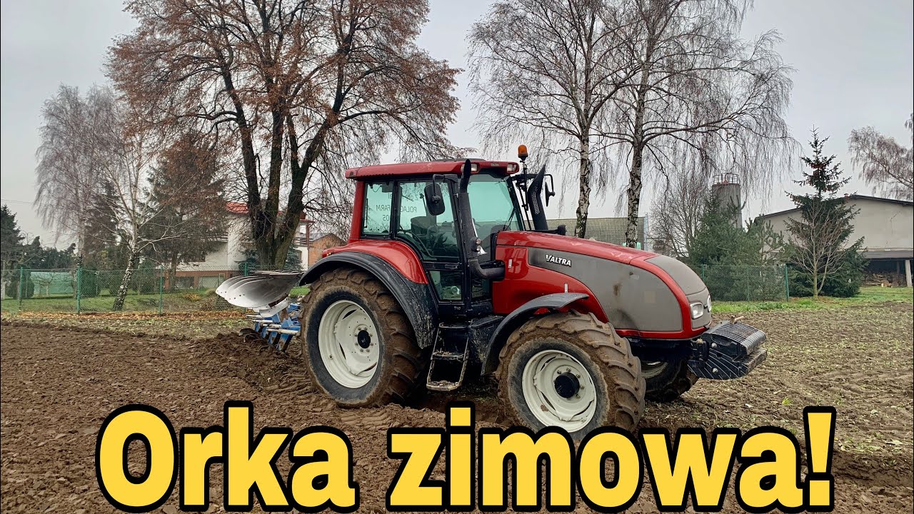 #288- Orka zimowa po burakach! Będa poletka pod qq ?Valtra T140+ Overum