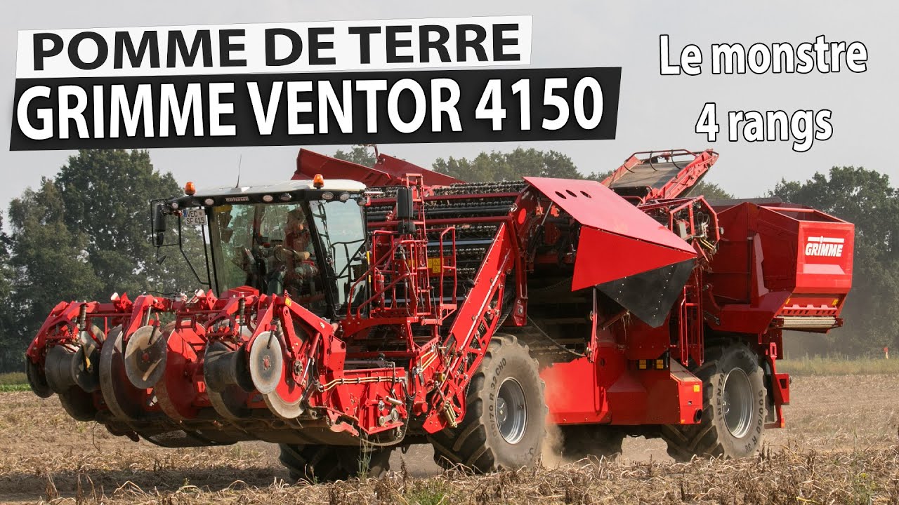 Nouvelle arracheuse à pommes de terre GRIMME VENTOR 4150 / New Potato Harvester